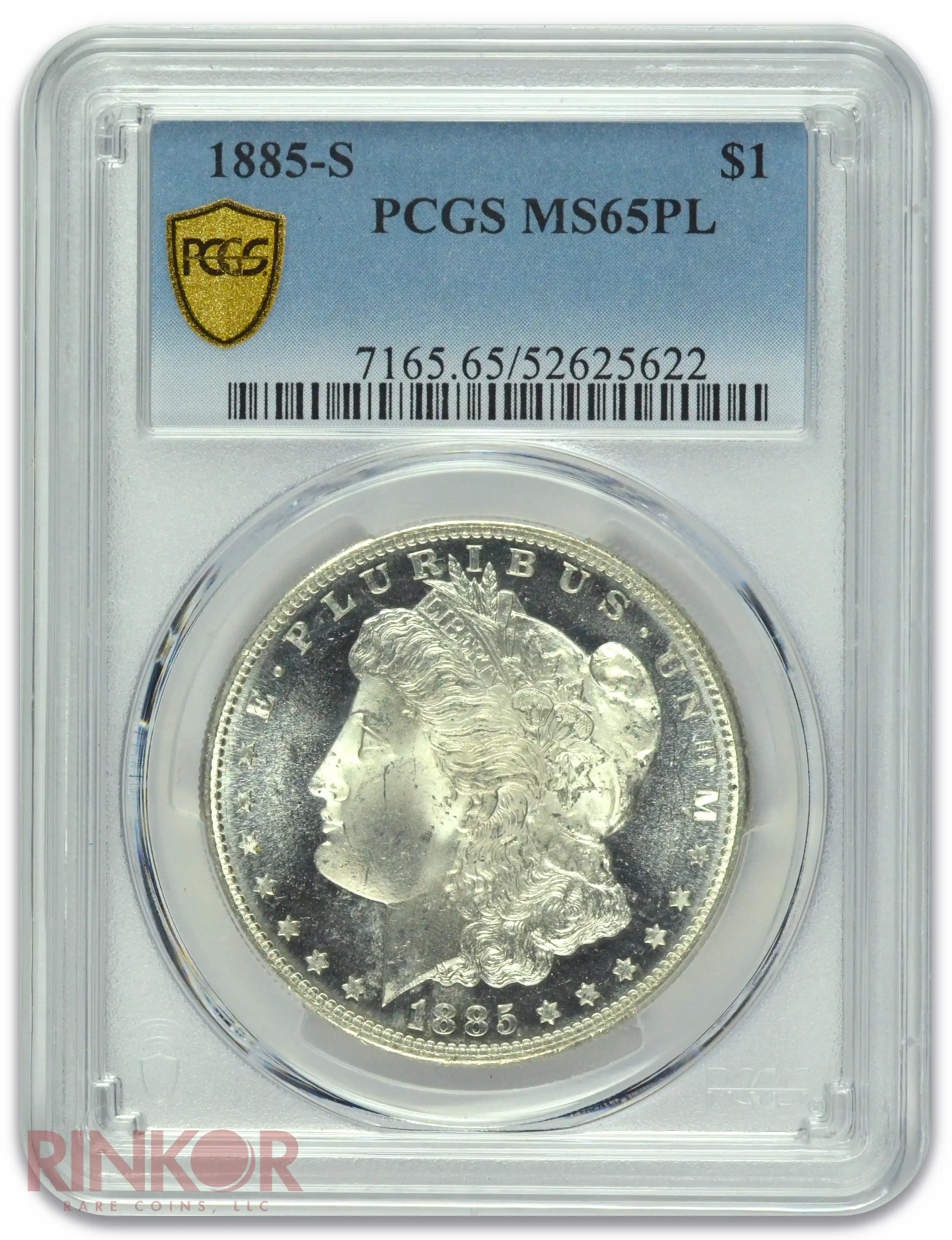 1885-S $1 Morgan Dollar PCGS MS 65 PL