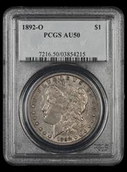 1892 O $1 PCGS AU50