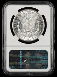 1889 S $1 NGC AU-58
