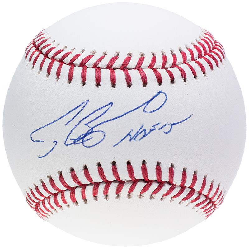 Craig Biggio Autographed Official Major League Baseball Inscribed HOF 15 