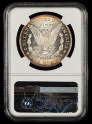 1878 CC $1 VAM-11 Wing Lines Top 100 Bill Fivaz Signature Label NGC MS 65