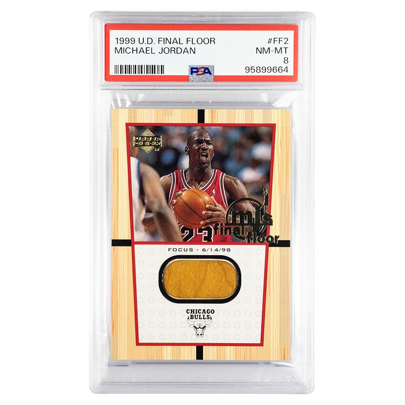 1999 Upper Deck Final Floor Michael Jordan #FF2 PSA NM-MT 8 Cert #95899664