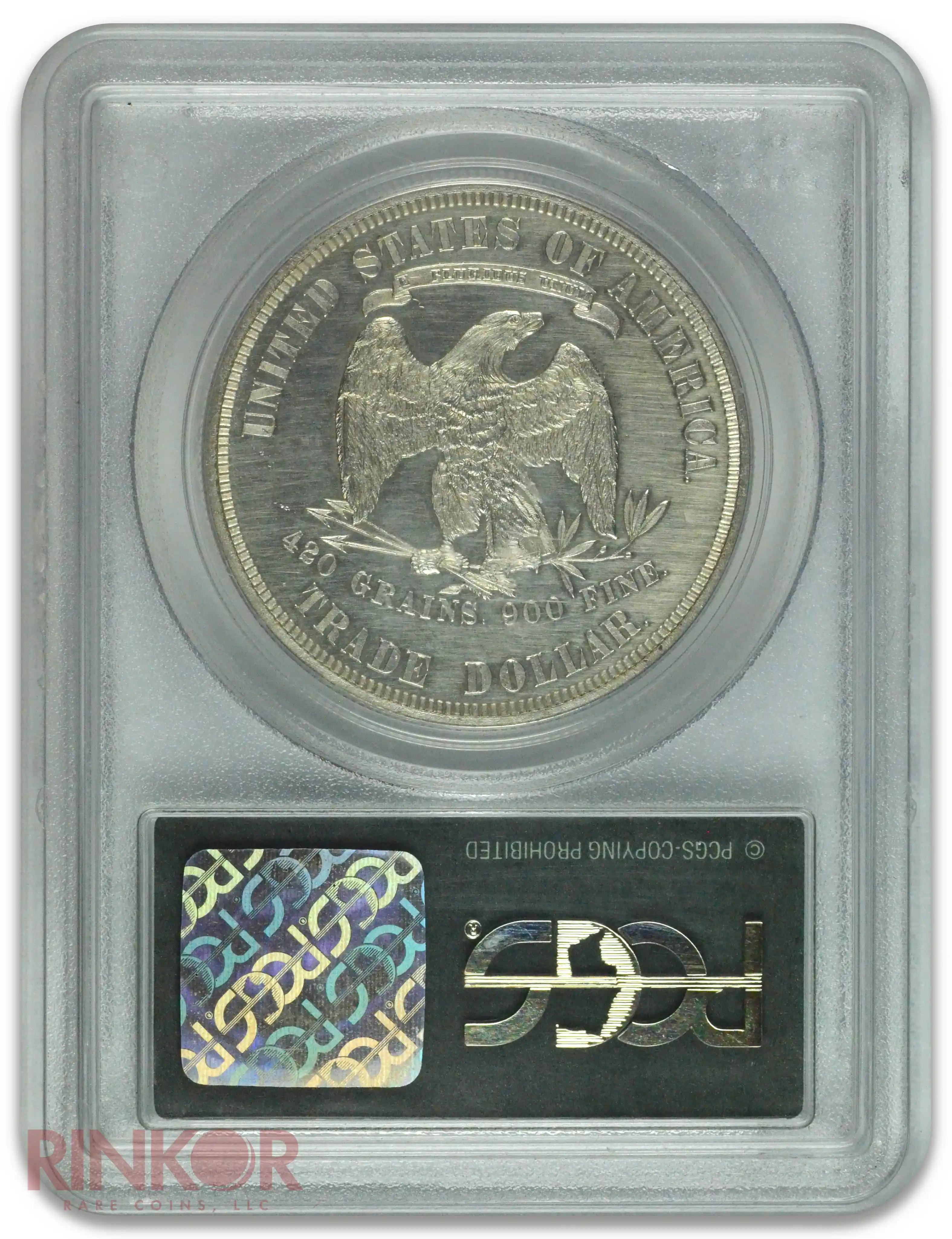 1878 $1 Trade Dollar PCGS PR 62
