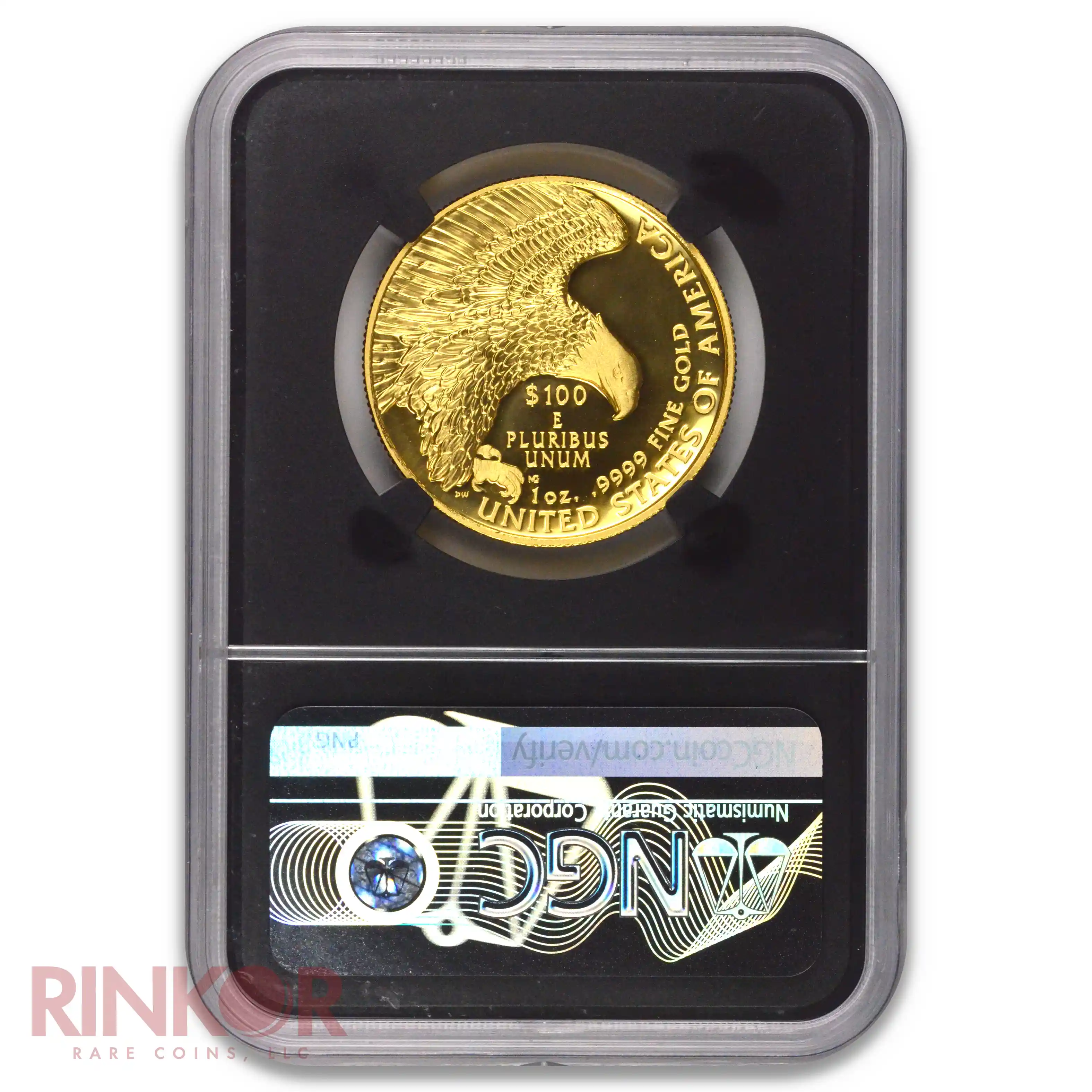2019-W Enhanced 1oz American Liberty Gold High Relief NGC SP 70