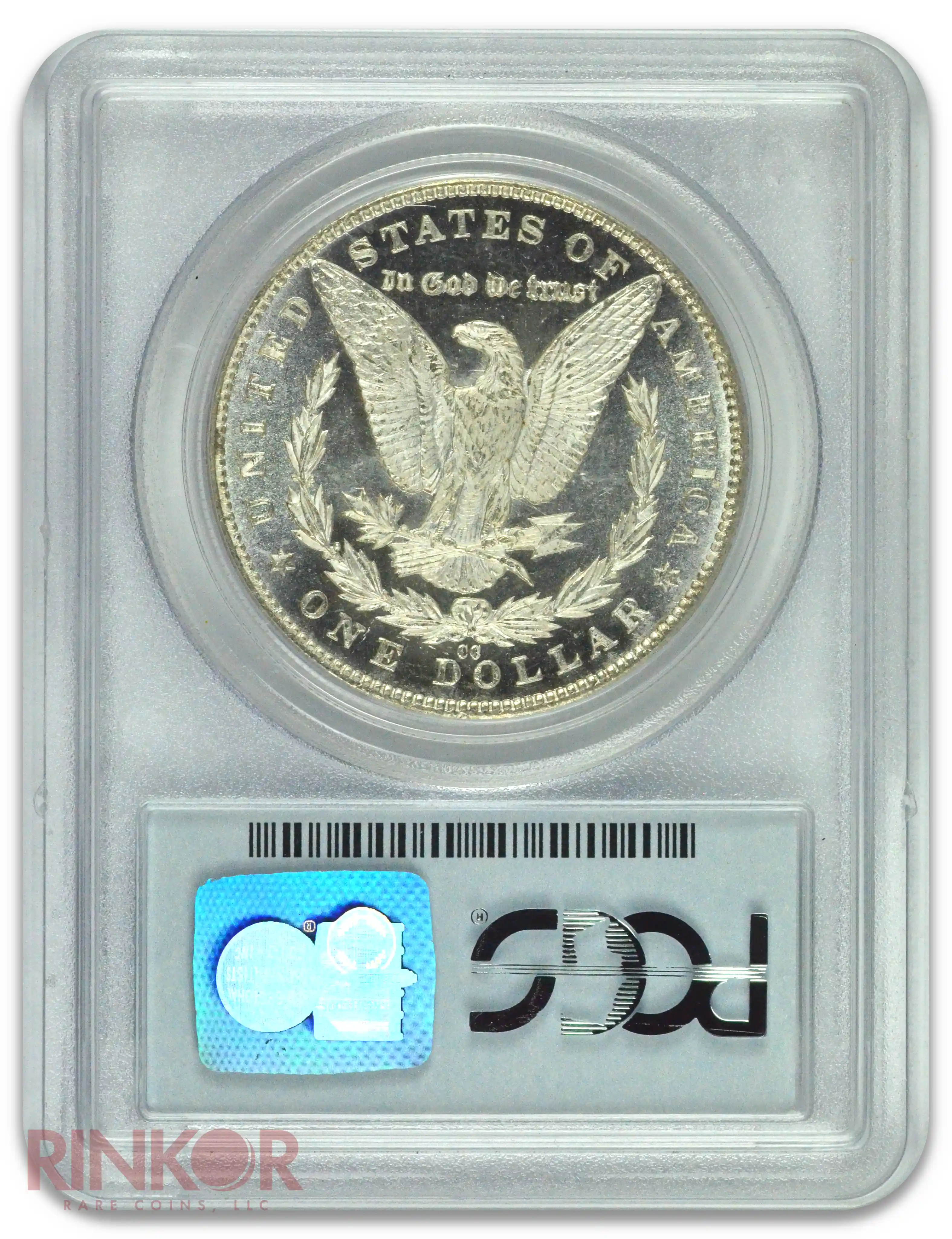1890-CC $1 Morgan Dollar PCGS MS 63 DMPL CAC