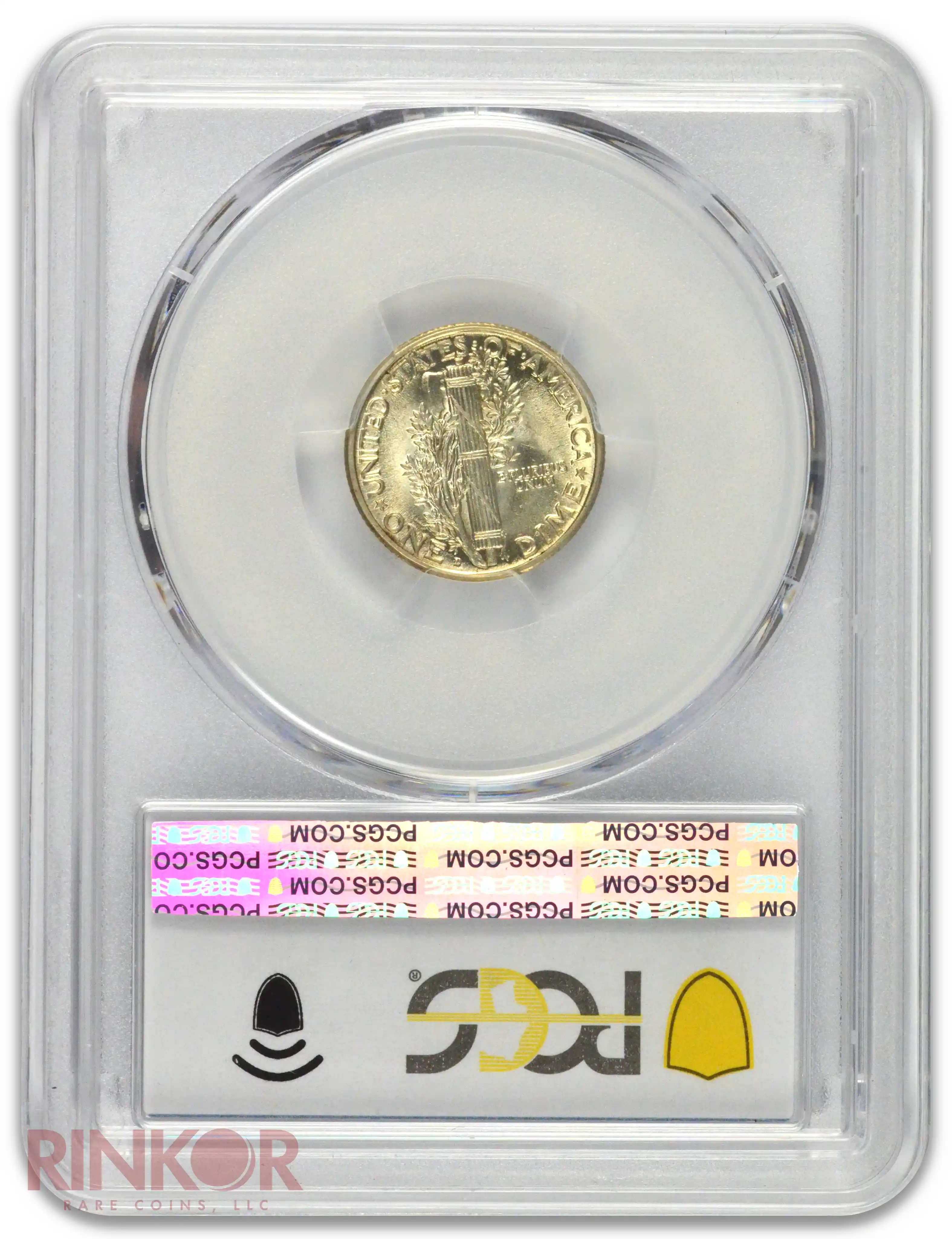 1920-D Mercury Dime PCGS MS 64 FB
