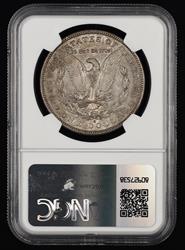1885 S $1 NGC AU-55