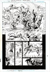 Justice Society of America Annual #2 Page 18 Artist:  Thomas Derenick (Penciller) ,  Rodney Ramos (Inker) Media Type: Pen and Ink Art Type: Interior Page 