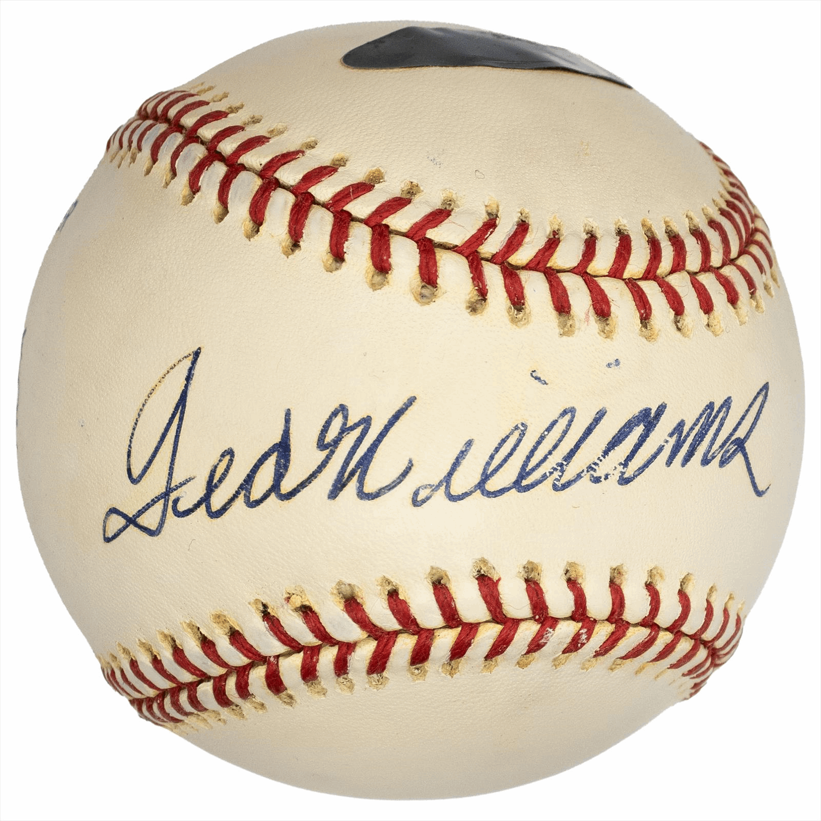 Ted Williams Signed Baseball Highland Mint Certified 