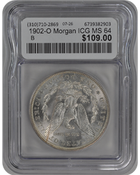 1902-O Morgan ICG MS 64