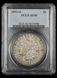 1893-O $1 PCGS XF-40