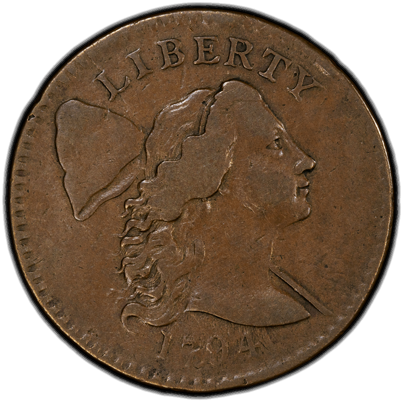 1794  Head of 1794 1C PCGS F-12 CAC