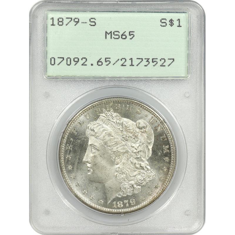 1879-S Morgan S$1 PCGS MS 65 