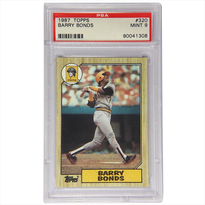 1987 Topps Barry Bonds #320 PSA 8 NM - Mint Pittsburgh Pirates