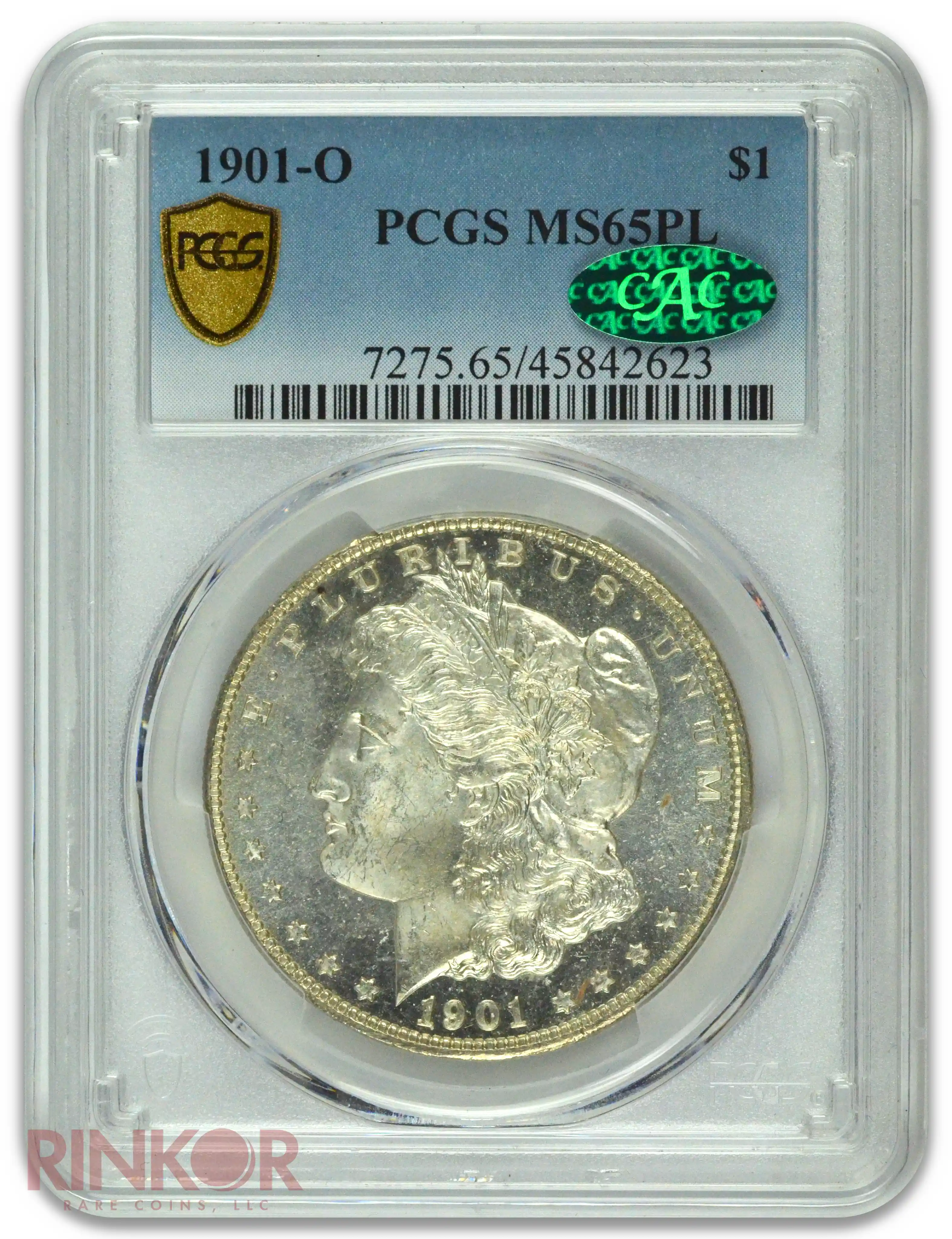 1901-O $1 Morgan Dollar PCGS MS 65 PL CAC