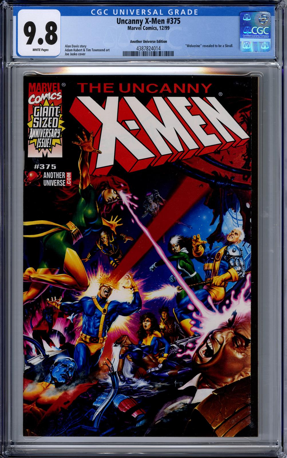 Uncanny X-Men #375 CGC 9.8 (Marvel, 1999) 