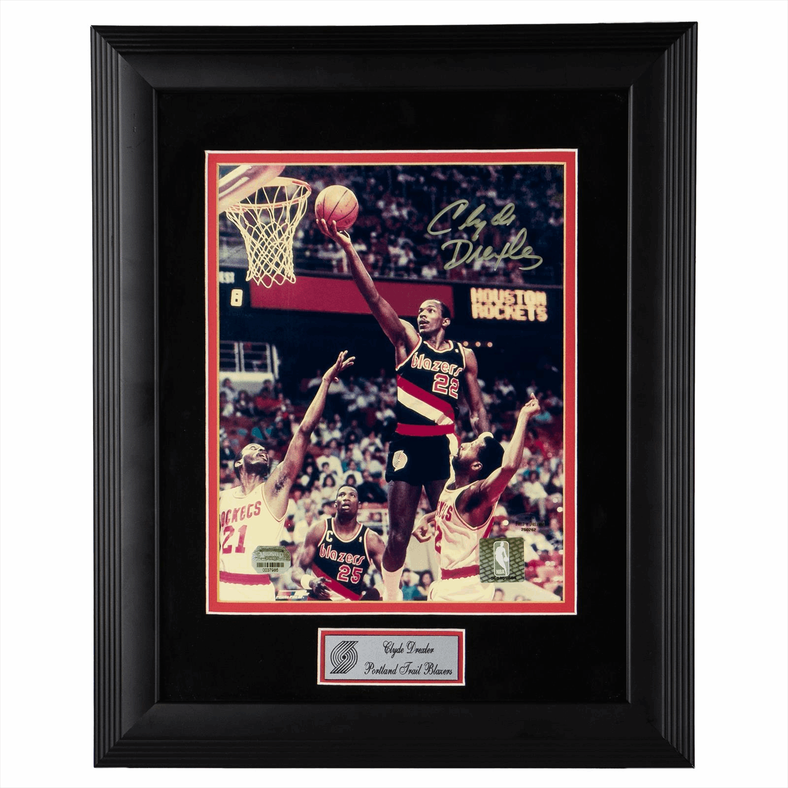 Clyde Drexler Signed Photo 