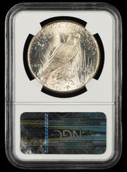 1923 S $1 Biblis Collection NGC  MS62