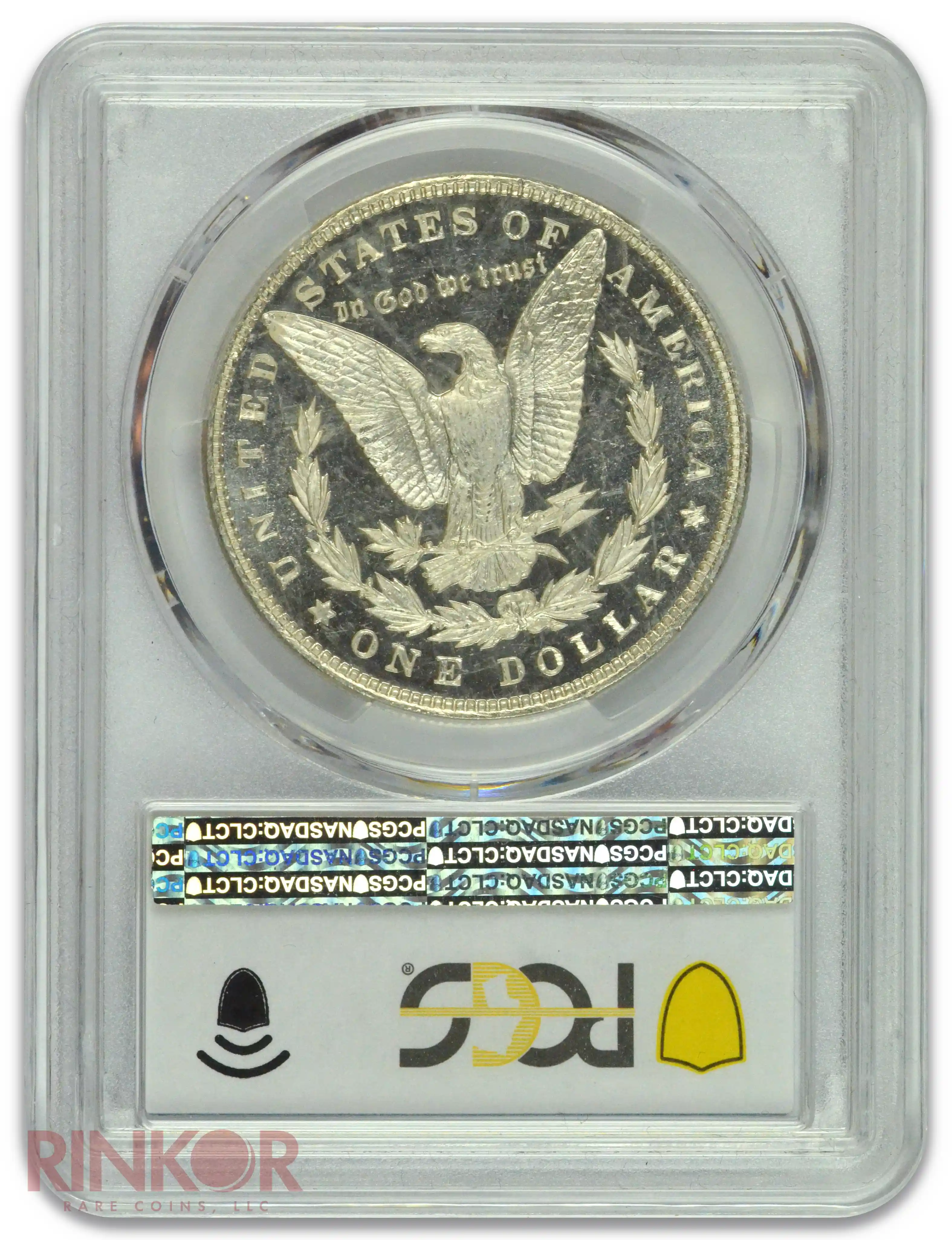 1899 $1 PCGS MS 64 DMPL CAC