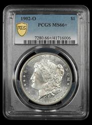 1902 O $1 PCGS  MS66+