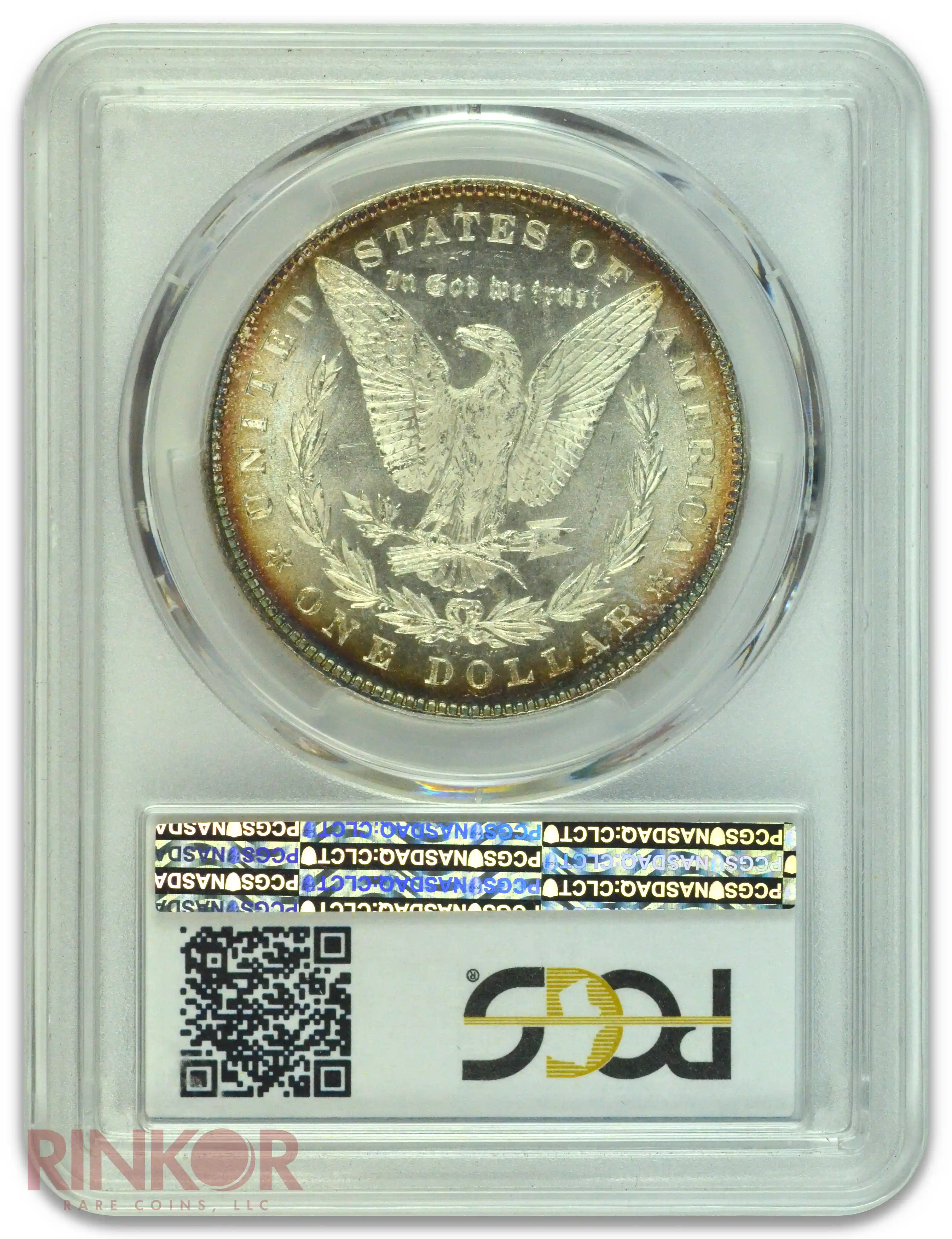 1878 7TF Reverse of 1878 $1 Morgan Dollar PCGS MS 64 CAC