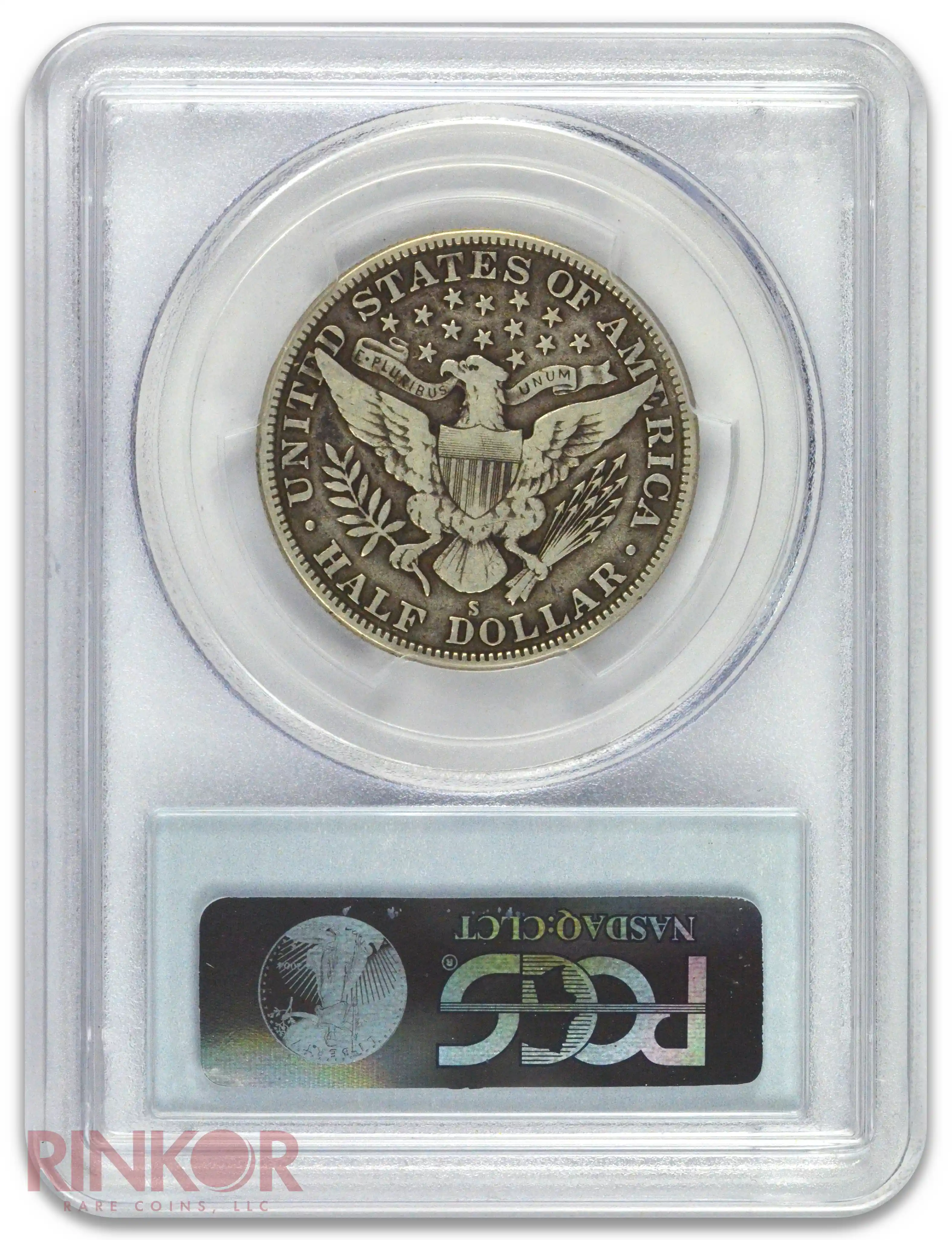 1915-S Barber Half Dollar PCGS F-15