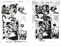 Lobster Johnson: The Iron Prometheus #5 Page 16 Artist:  Jason Armstrong (Penciller) ,  Jason Armstrong (Inker) Media Type: Pen and Ink Art Type: Interior Page 