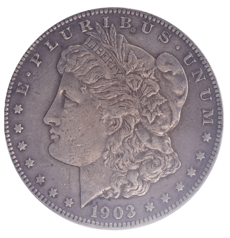 1903-S Morgan Silver Dollar, PCGS XF40 - Nice Original Coin
