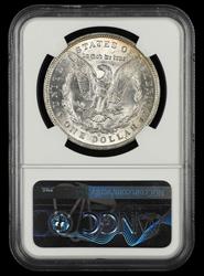 1890 O $1 NGC MS 62 