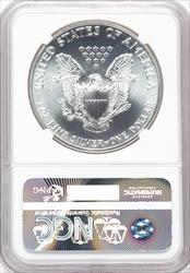 1989 $1 American Silver Eagle NGC MS70 (Mercanti Signature) 