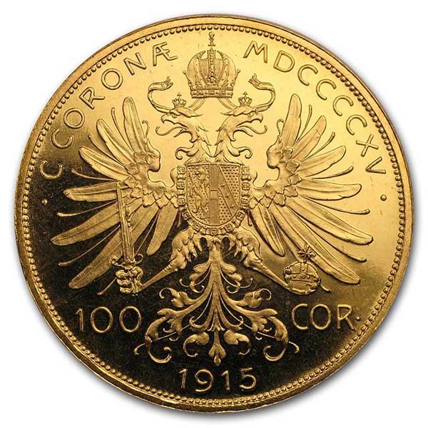 Austria 100 Corona Gold Coin