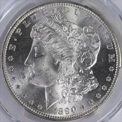 1890-S $1 PCGS MS64 