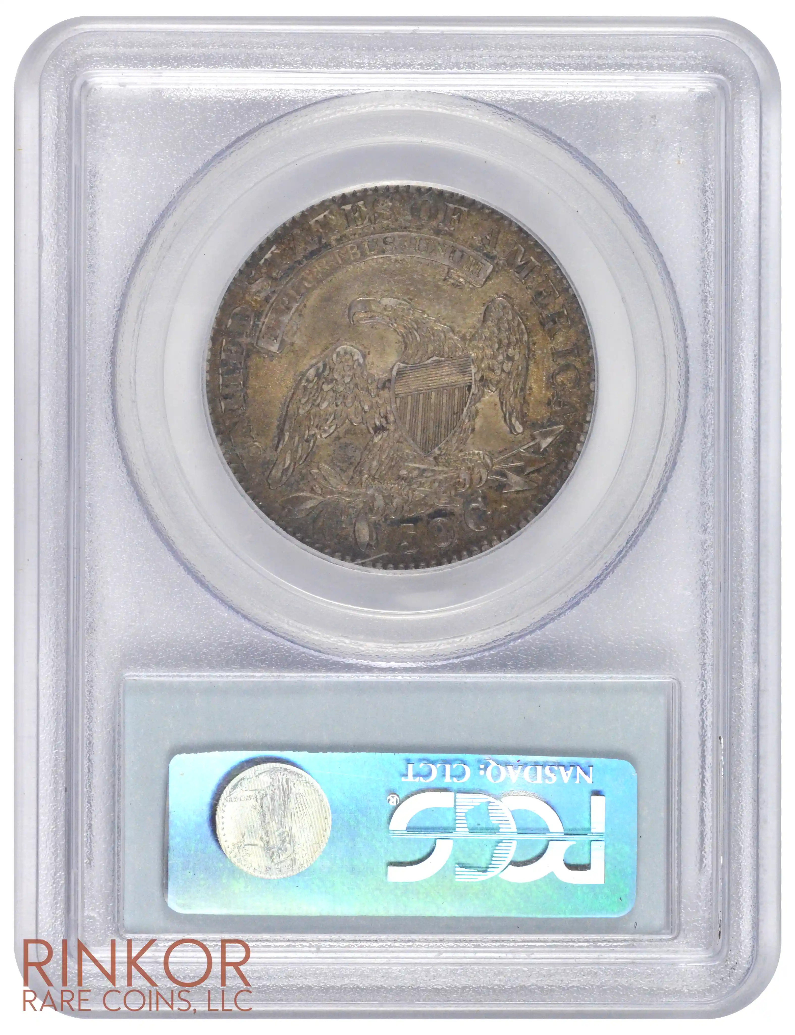 1832  Small Letters Capped Bust Half Dollar O-109 PCGS AU-55 CAC