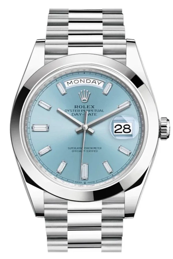 Rolex 40mm Day-Date Ref/228206 Watch and Card (2022) 