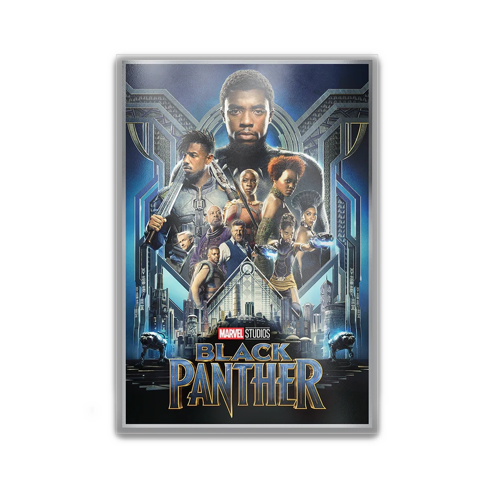 2025 Niue Marvel Infinity Saga - Black Panther 1.5oz Premium Silver Foil 