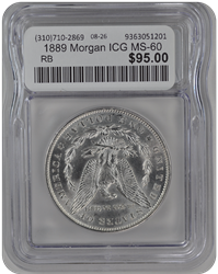 1889 Morgan ICG MS-60