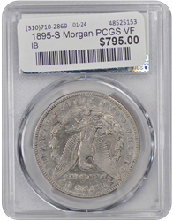 1895-S Morgan PCGS VF