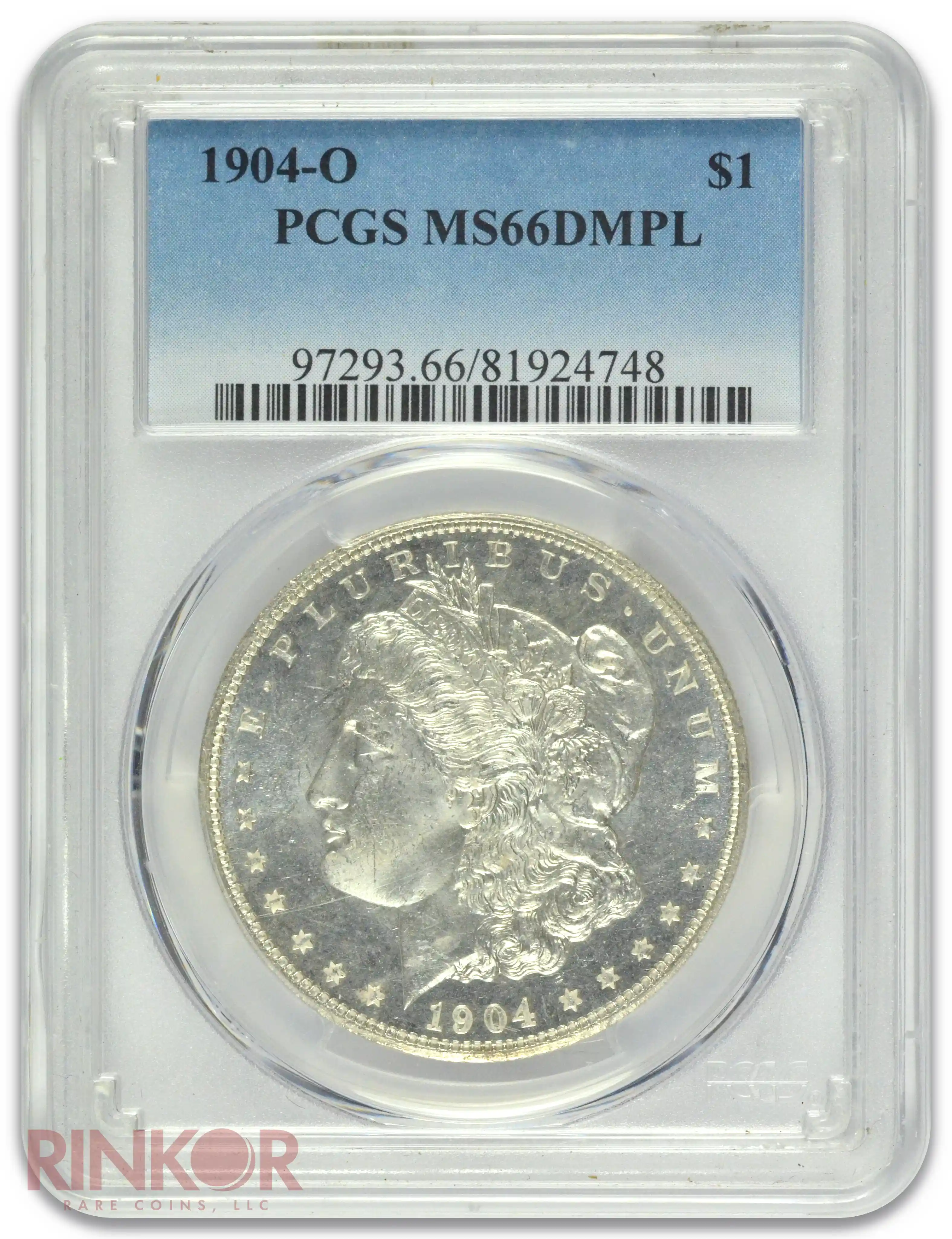 1904-O $1 Morgan Dollar PCGS MS 66 DMPL 