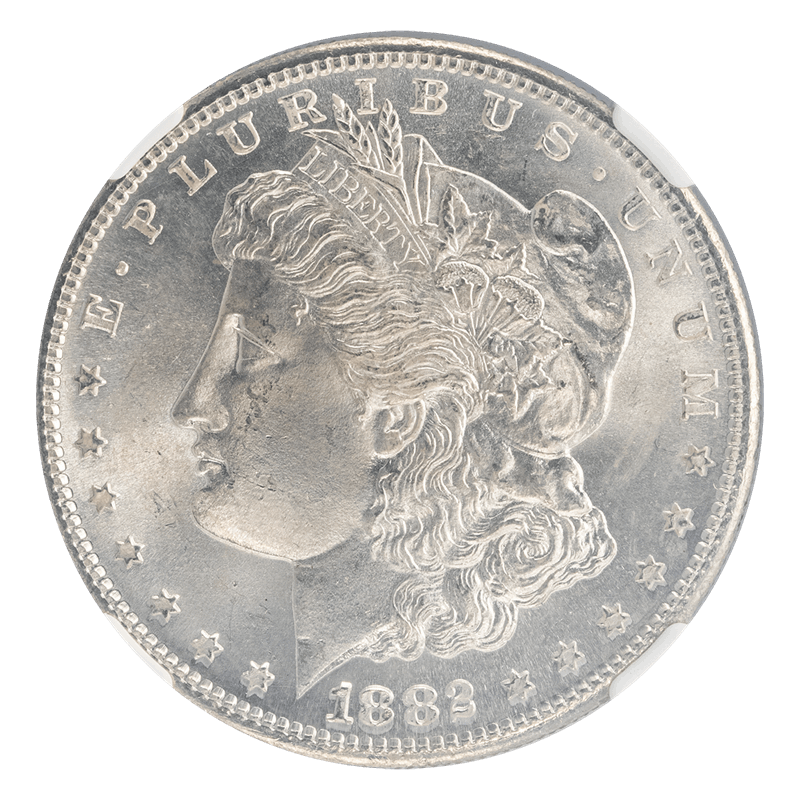 1882-S Morgan Silver Dollar NGC MS 65 CAC