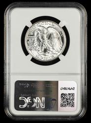 1943 50C NGC  MS65
