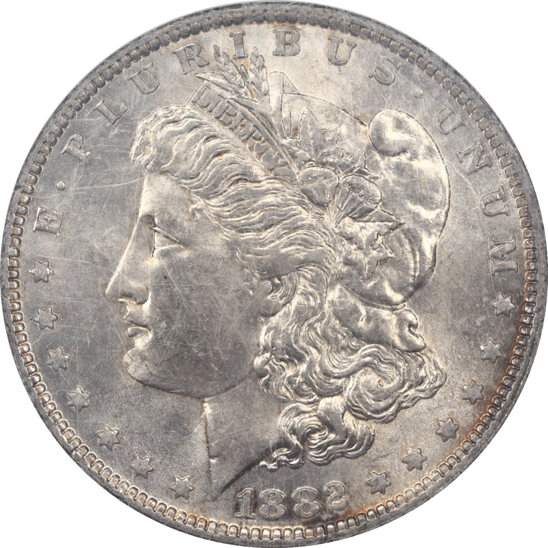 1882-O Morgan Silver Dollar $1 NGC MS 61 
