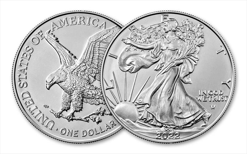 2022 1oz Silver American Eagle 