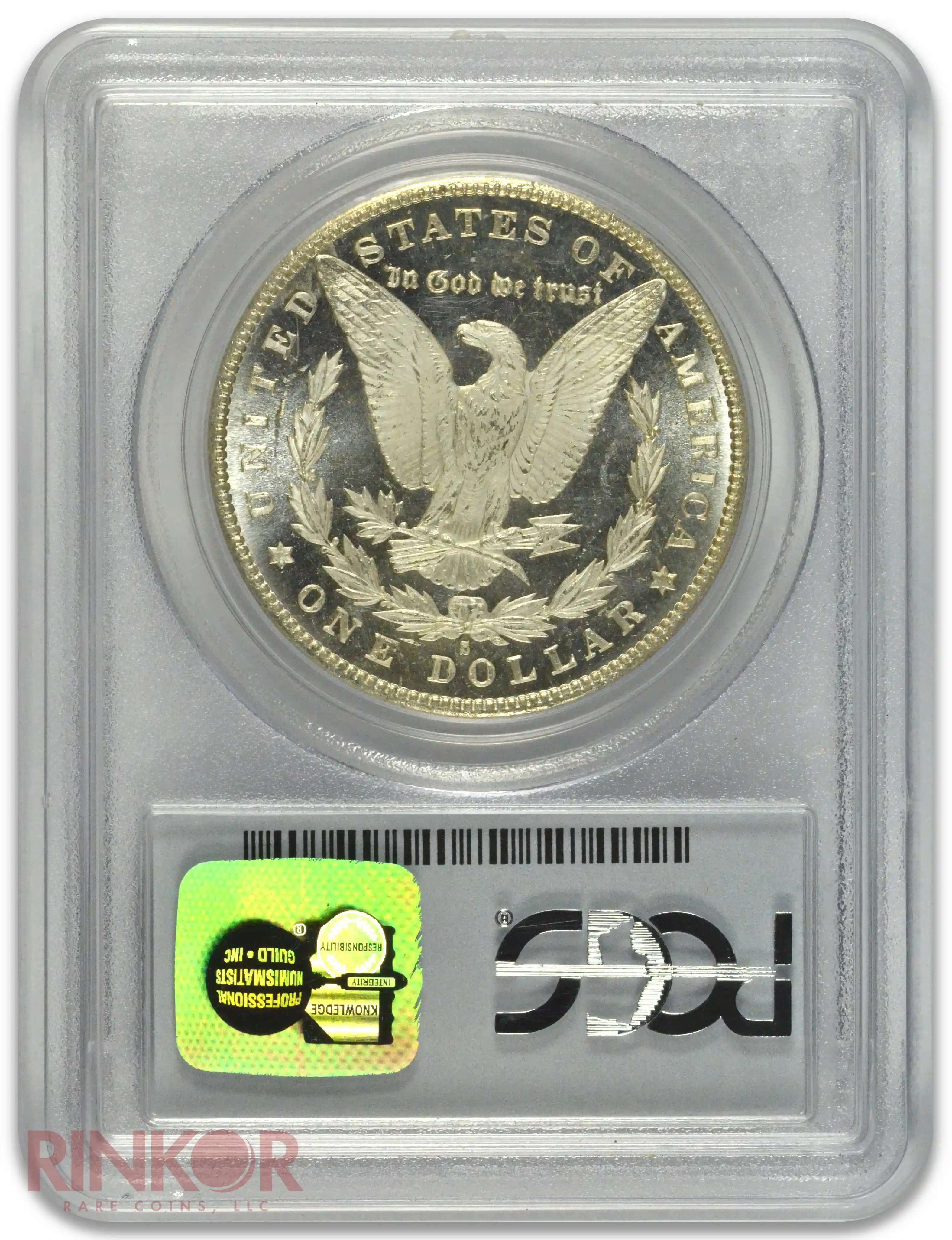 1880-S $1 PCGS MS 66 PL CAC