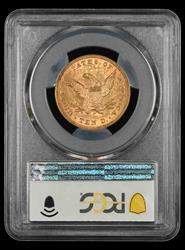1874 $10 Gold The Fairmont Collection PCGS MS 62