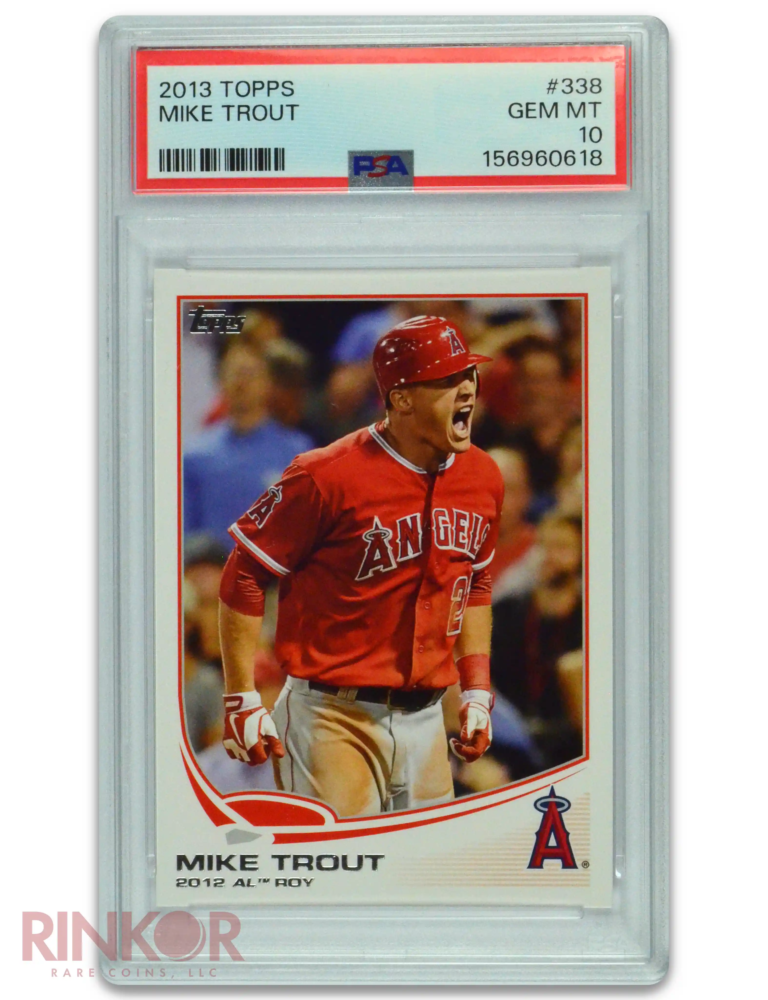 2013 Topps Mike Trout #338 PSA GEM MT 10