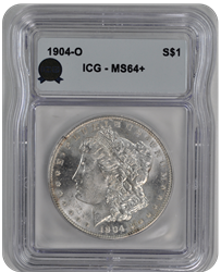 1904-O Morgan ICG MS 64+
