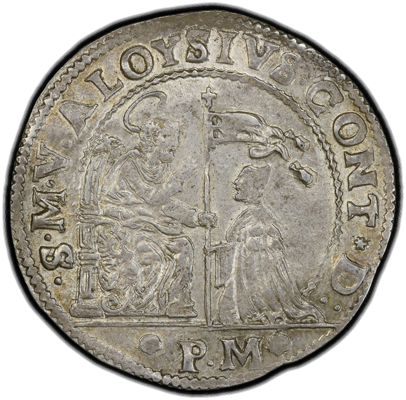 1681-82 PM Ducat Italy-Venice D-4274 PCGS AU-58