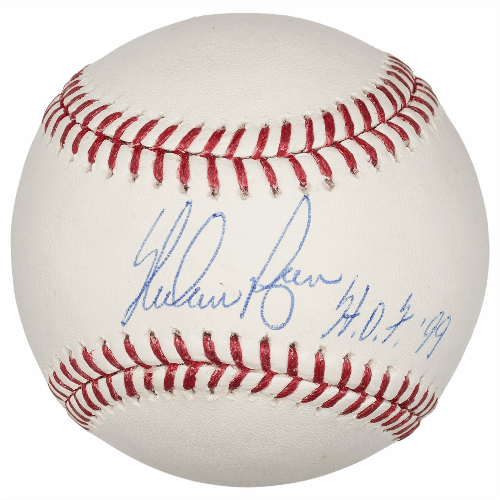 Nolan Ryan Signed HOF 99 Inscribed Baseball Steiner Certified 