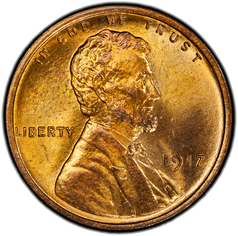 1917 1C PCGS MS66 RD CAC
