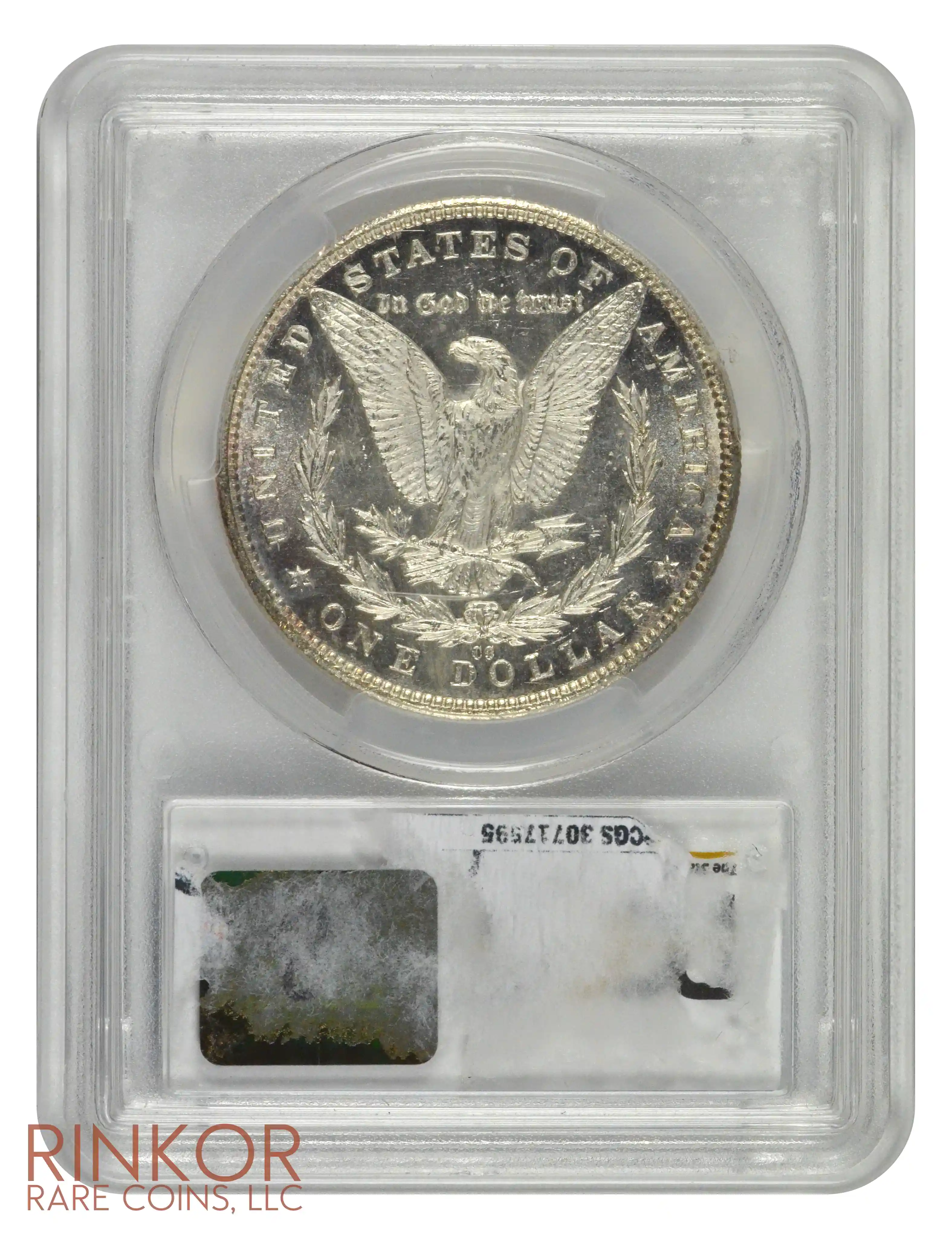 1890-CC $1 PCGS MS 63 DMPL